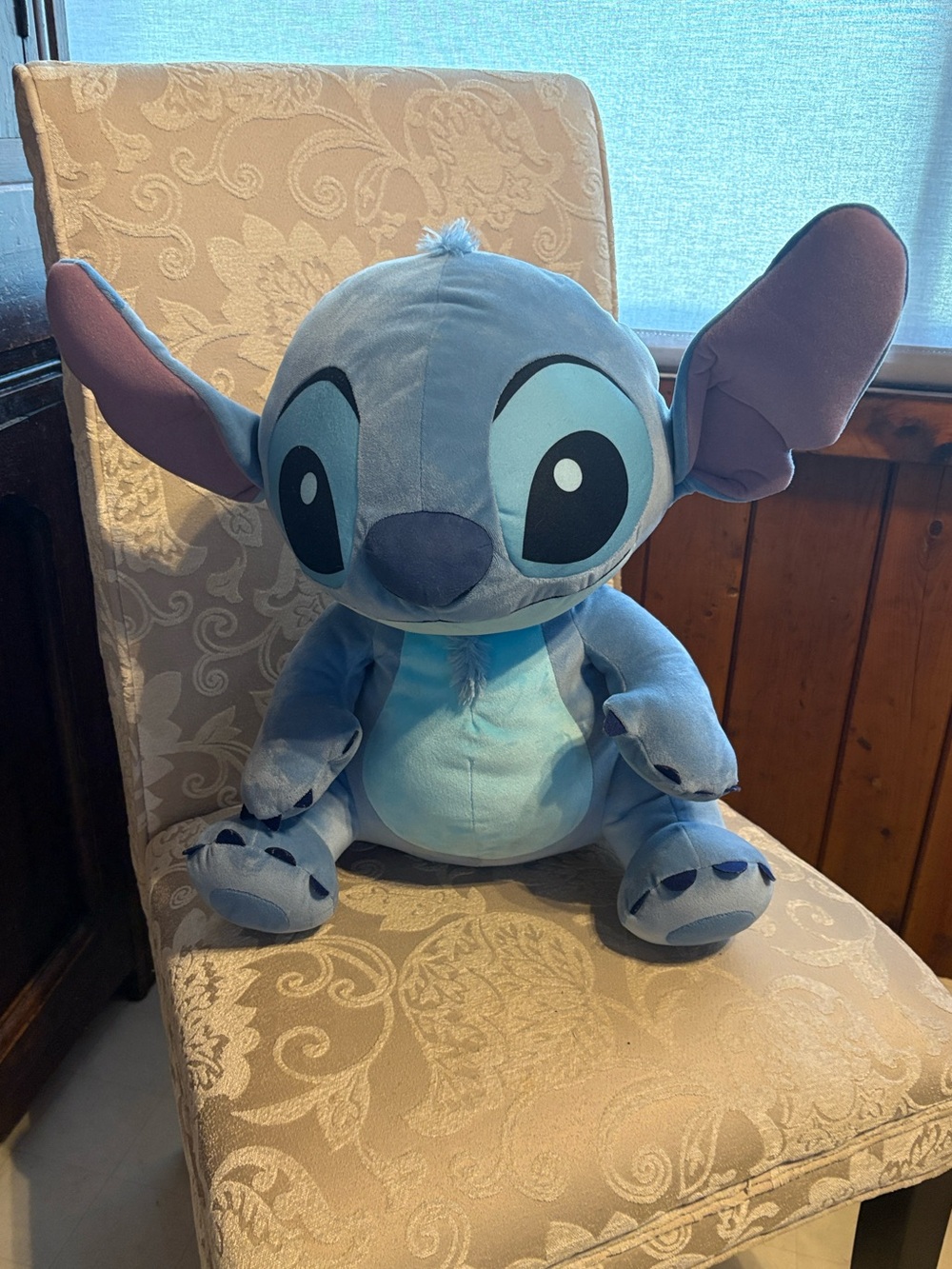 Large 22” Disney SEGA Stitch Plush Stuffed Animal Lilo & Stitch Blue Collectible